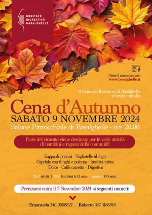 Cena d'Autunno